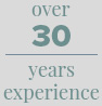 Over 30 Years of Experience